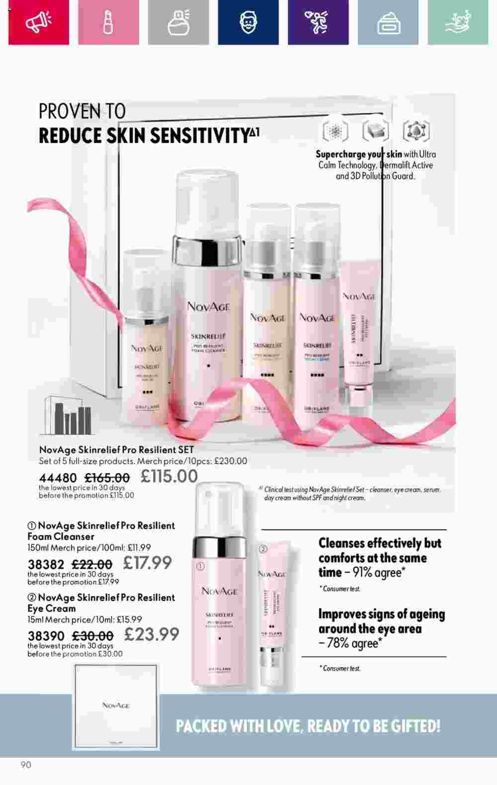 Oriflame offers valid from 08/11/2023 - Page 90.