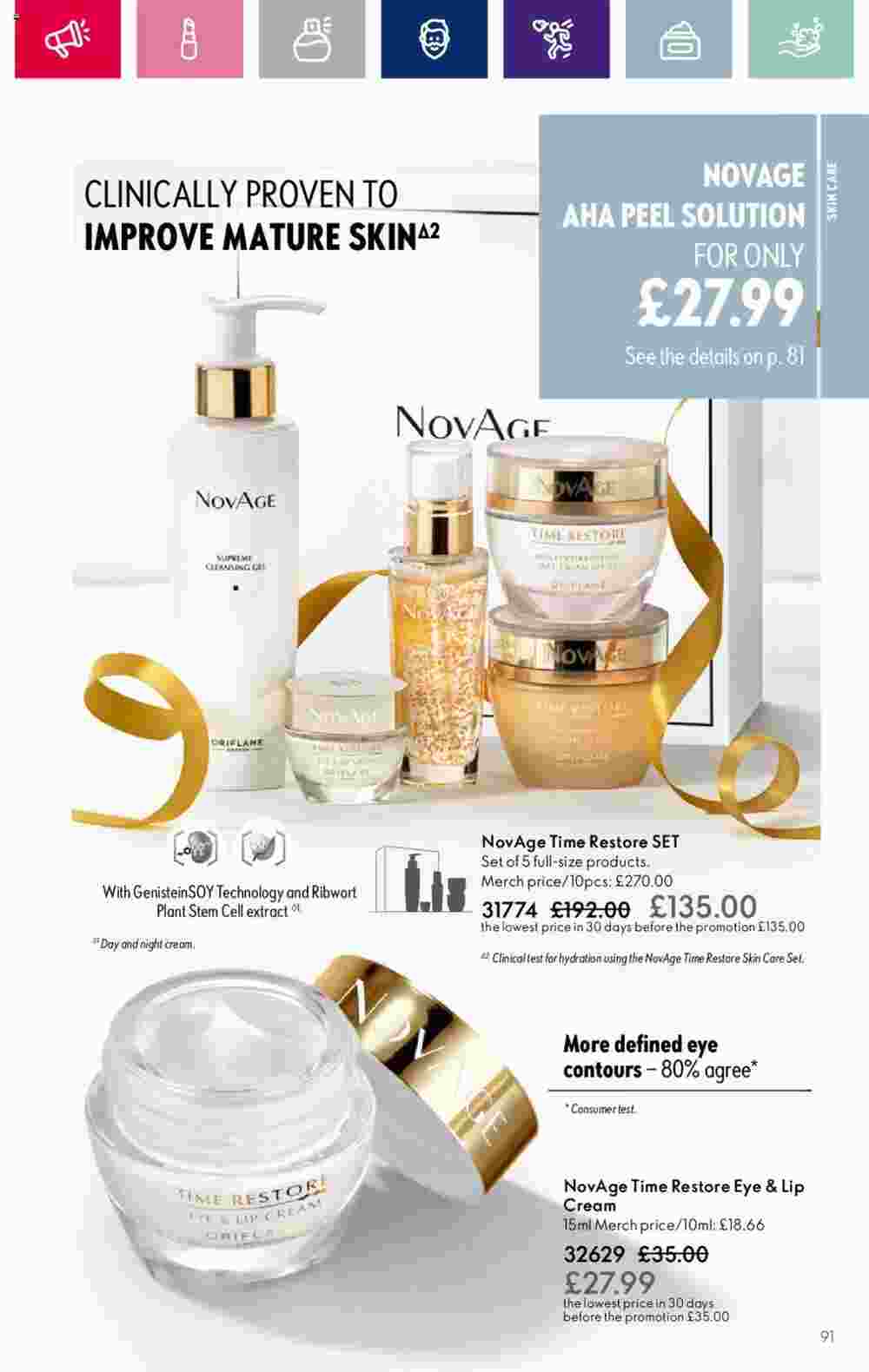 Oriflame offers valid from 08/11/2023 - Page 91.