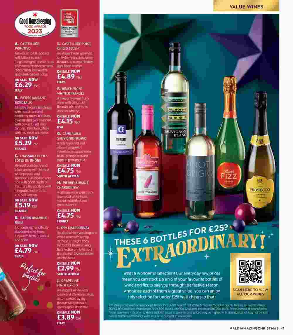 Aldi offers valid from 09/11/2023 - Page 41.