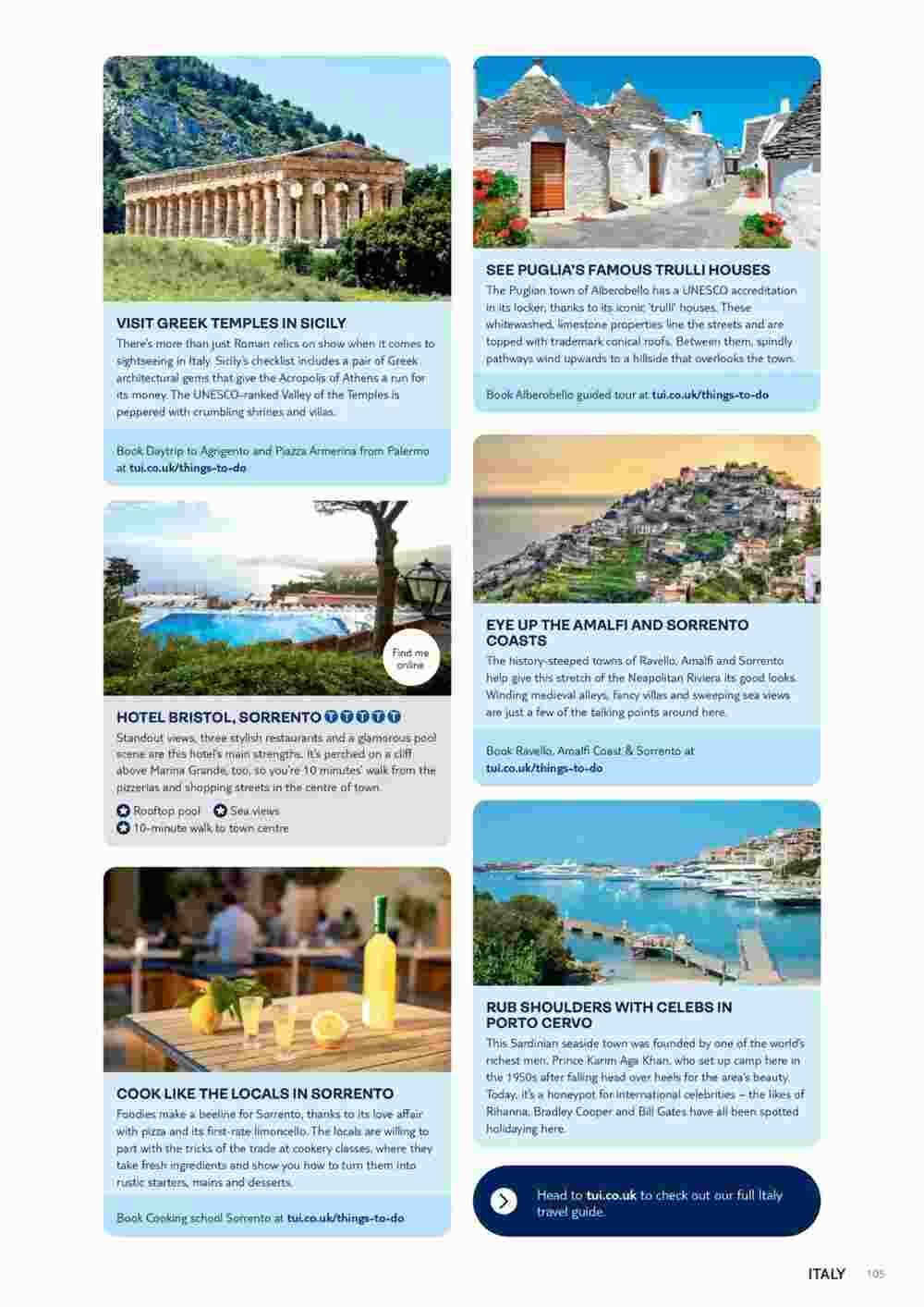 Tui offers valid from 10/11/2023 - Page 105.