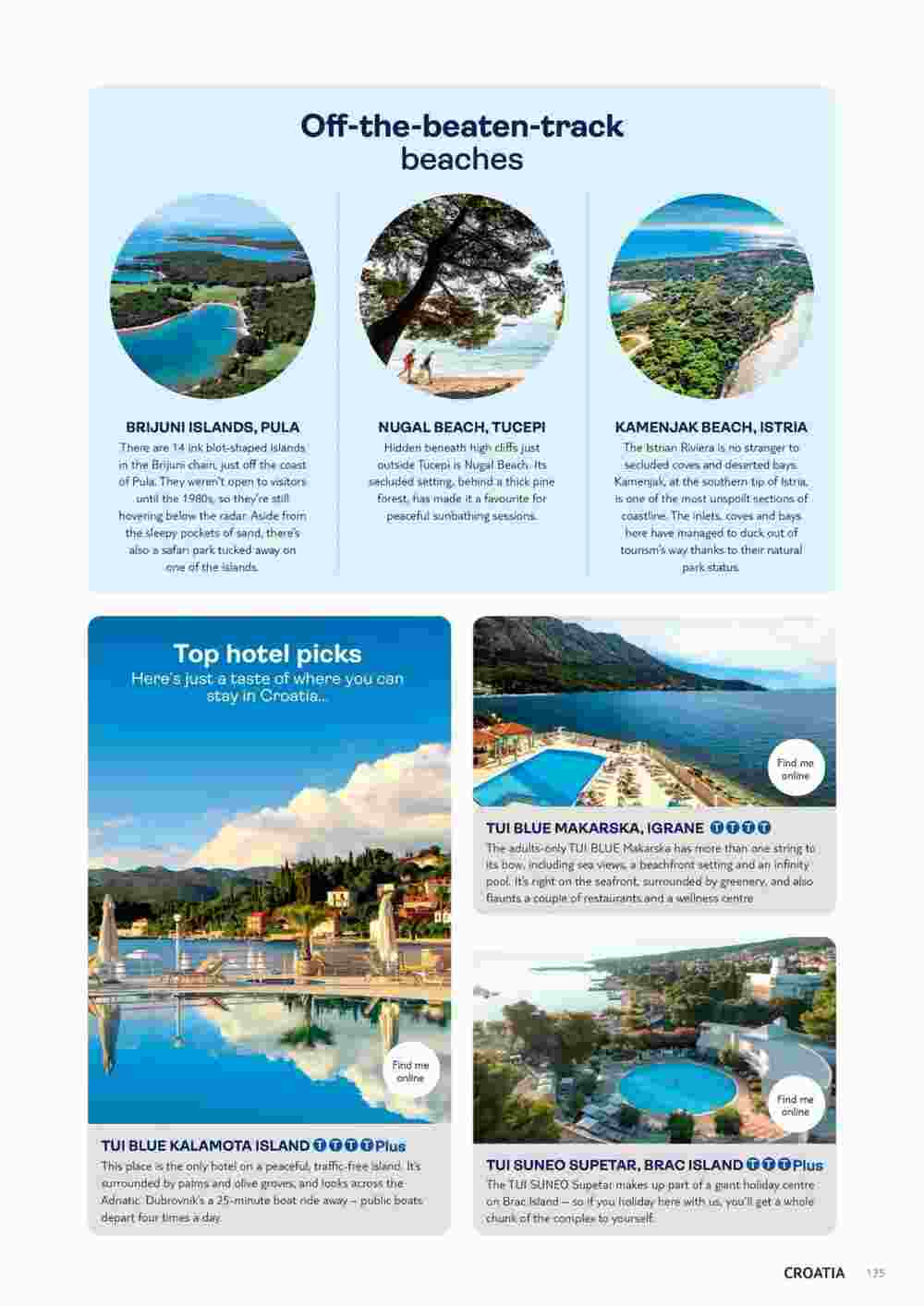 Tui offers valid from 10/11/2023 - Page 135.