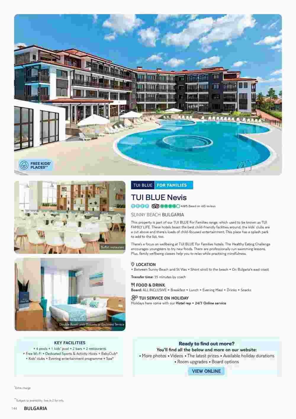 Tui offers valid from 10/11/2023 - Page 144.