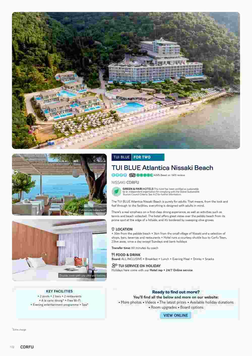 Tui offers valid from 10/11/2023 - Page 172.