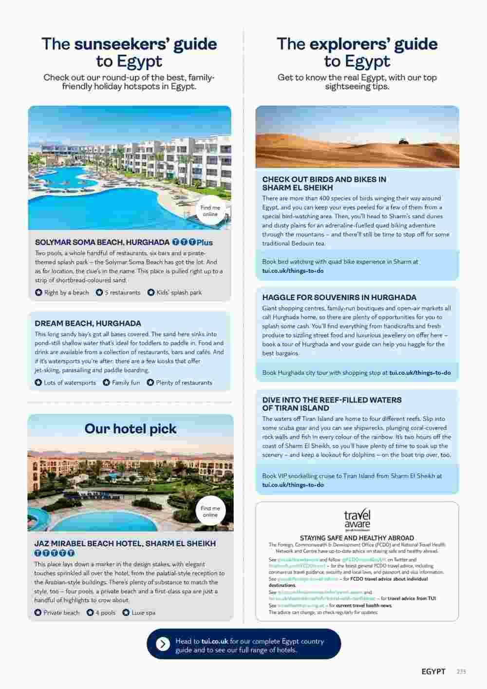 Tui offers valid from 10/11/2023 - Page 235.