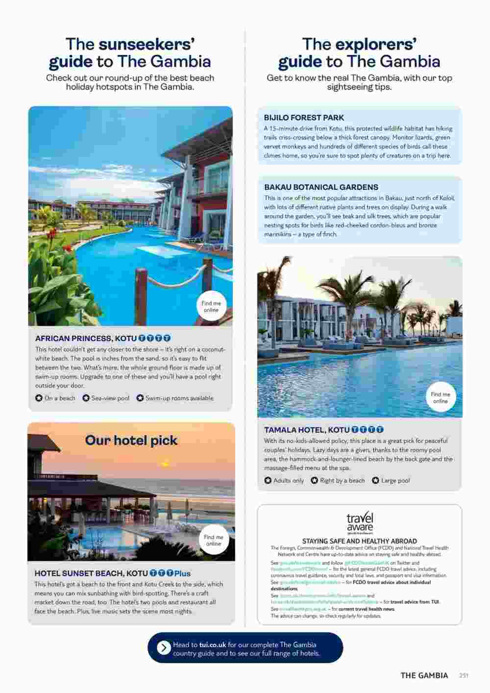 Tui offers valid from 10/11/2023 - Page 251.