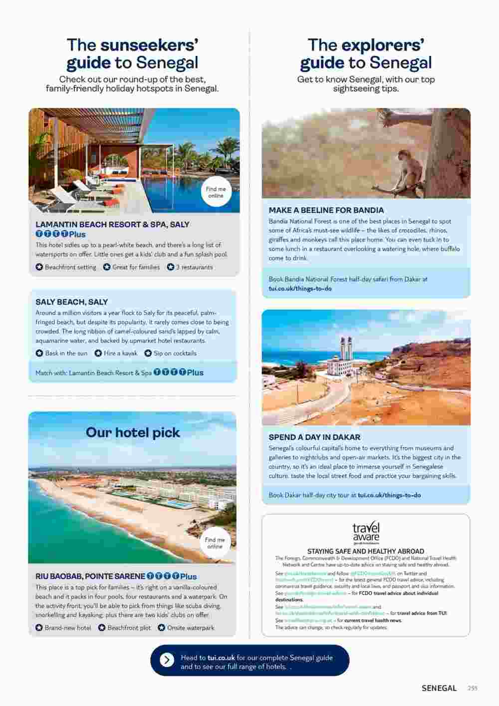 Tui offers valid from 10/11/2023 - Page 255.