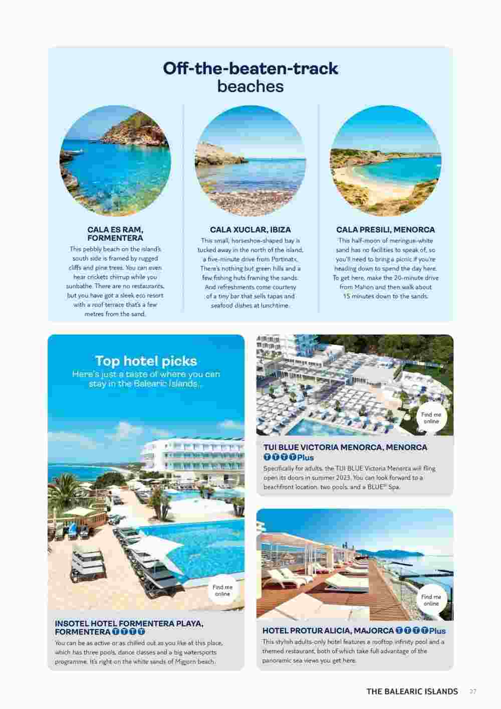 Tui offers valid from 10/11/2023 - Page 27.