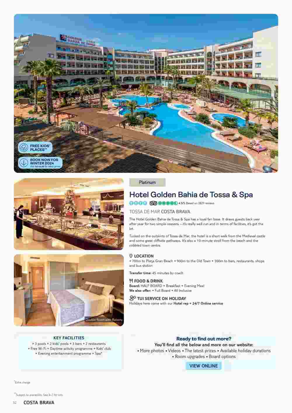Tui offers valid from 10/11/2023 - Page 52.