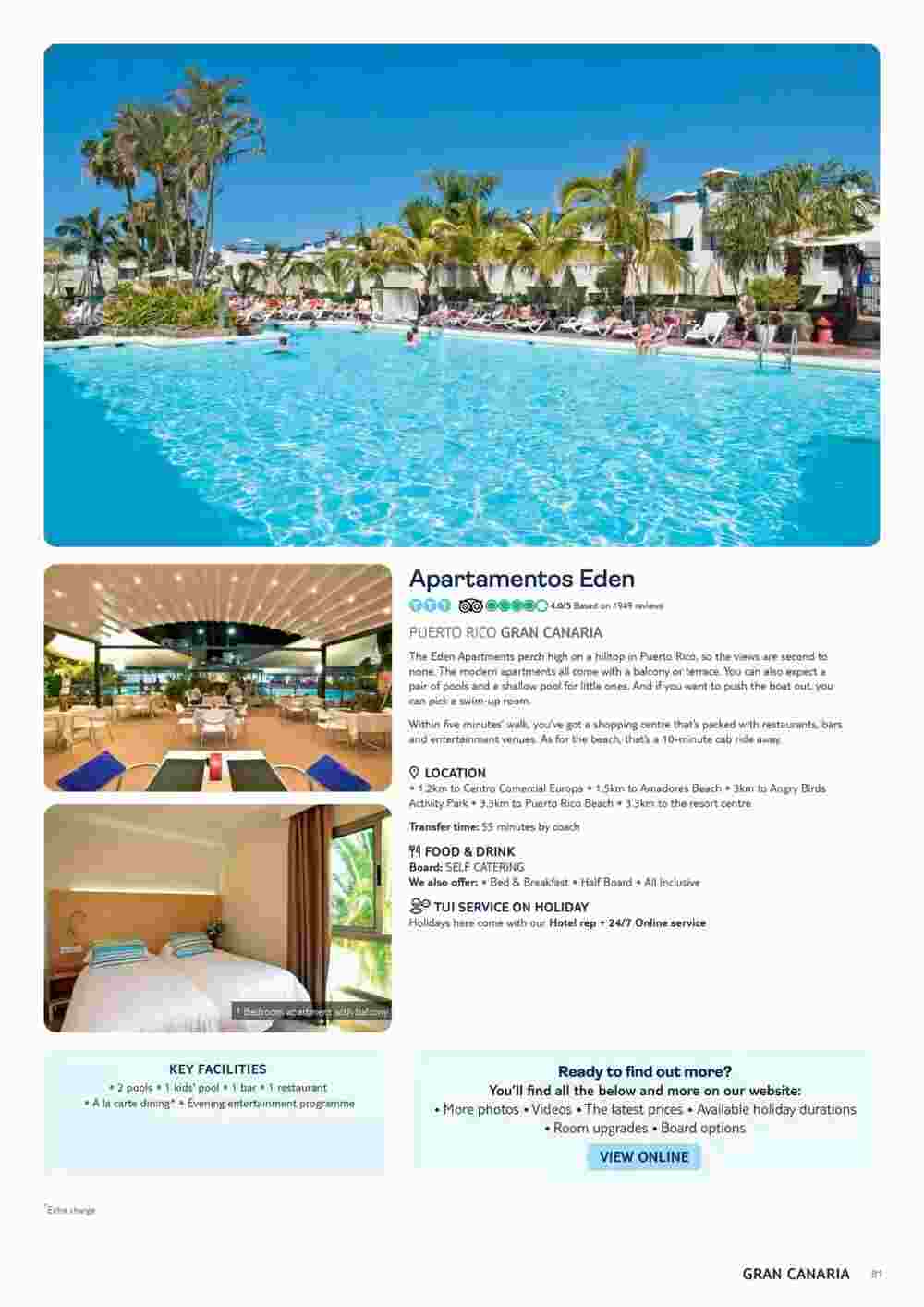 Tui offers valid from 10/11/2023 - Page 81.