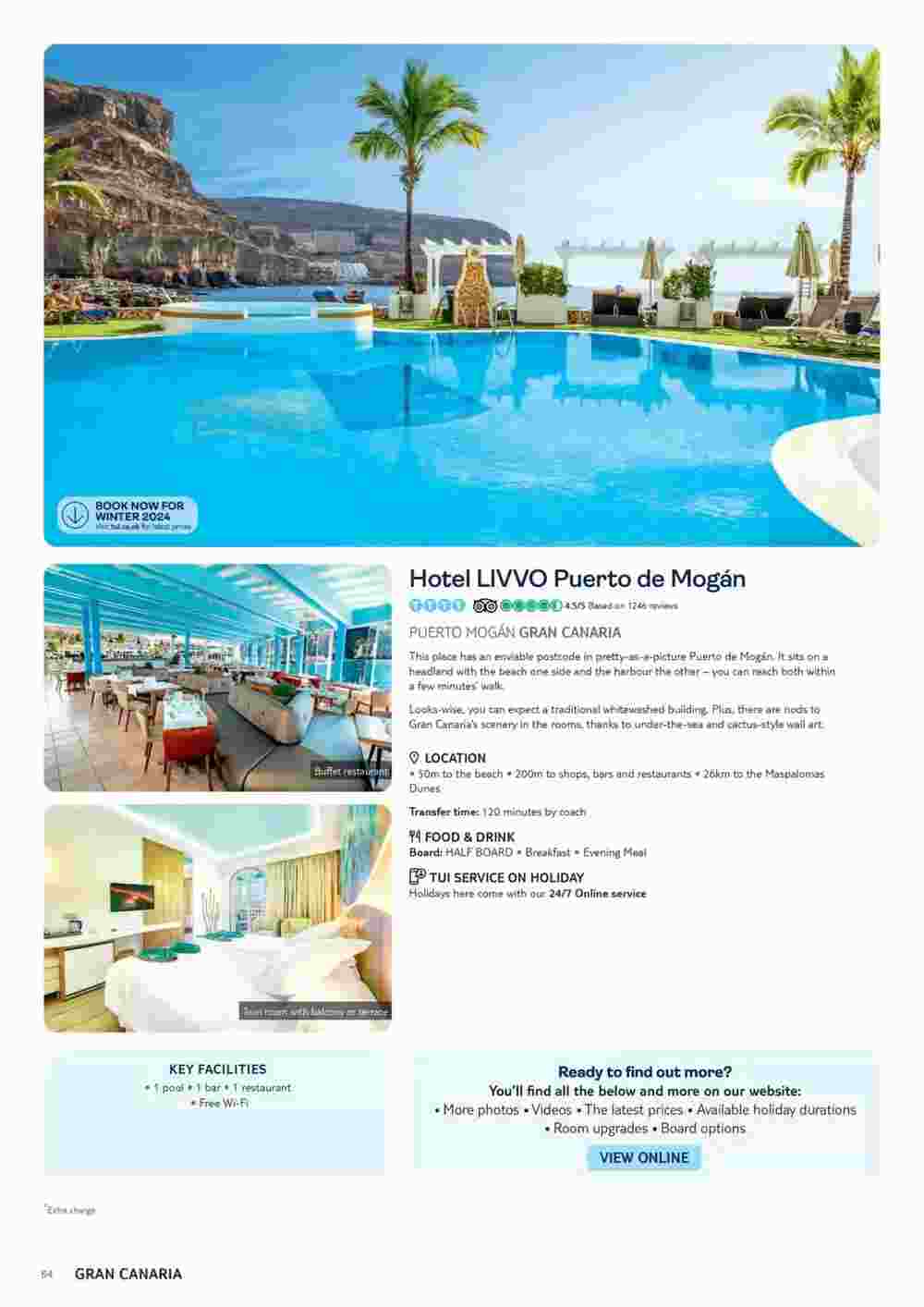 Tui offers valid from 10/11/2023 - Page 84.