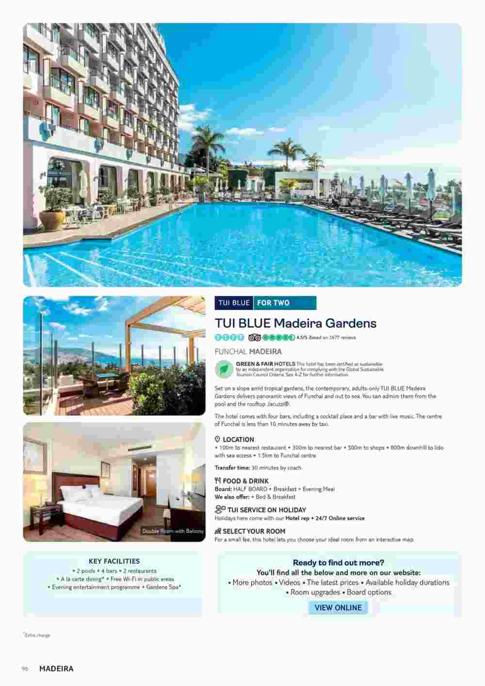 Tui offers valid from 10/11/2023 - Page 98.