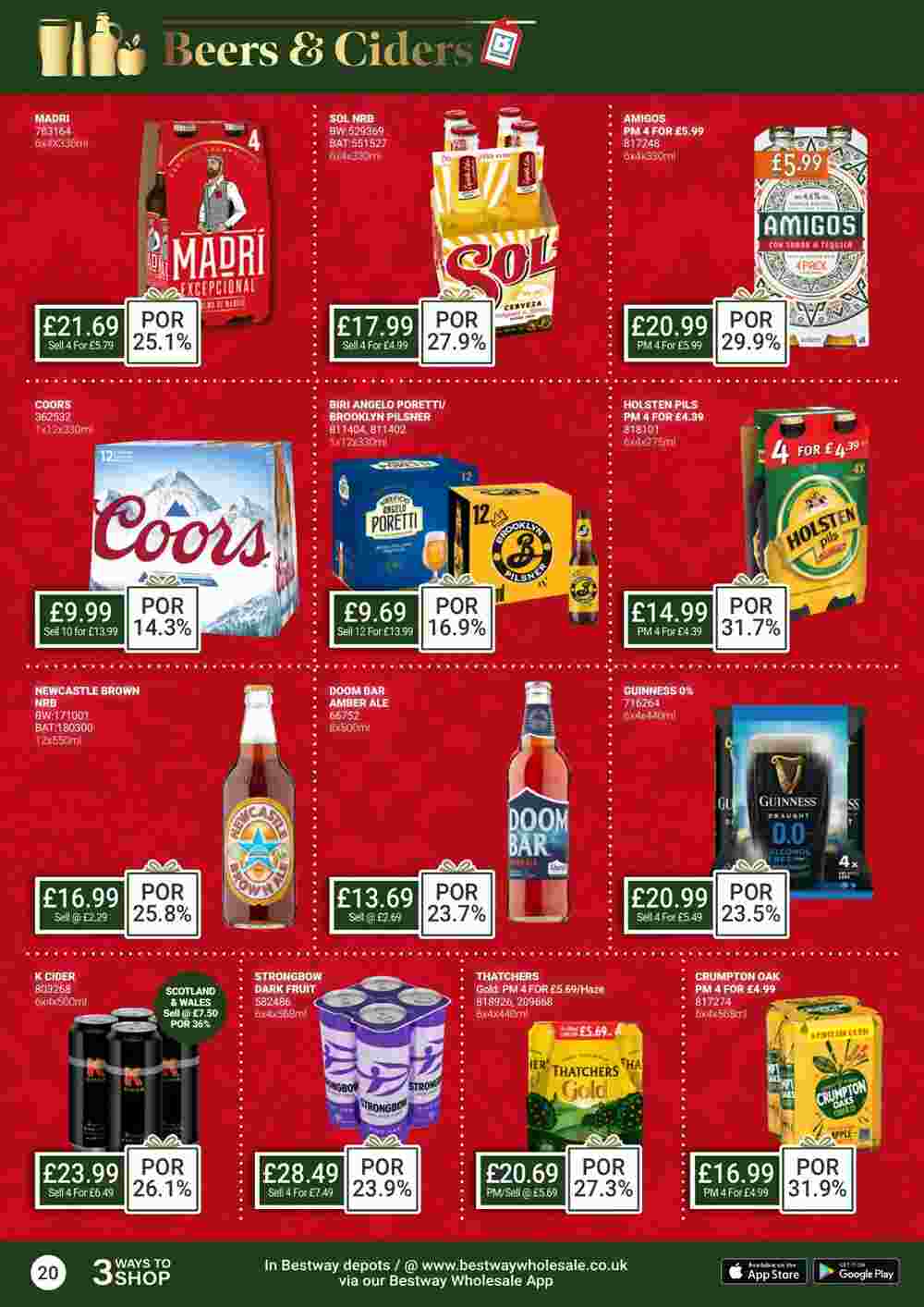 Bestway offers valid from 10/11/2023 - Page 20.