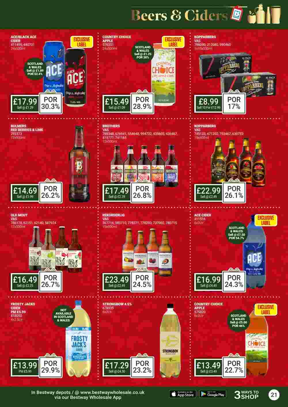 Bestway offers valid from 10/11/2023 - Page 21.