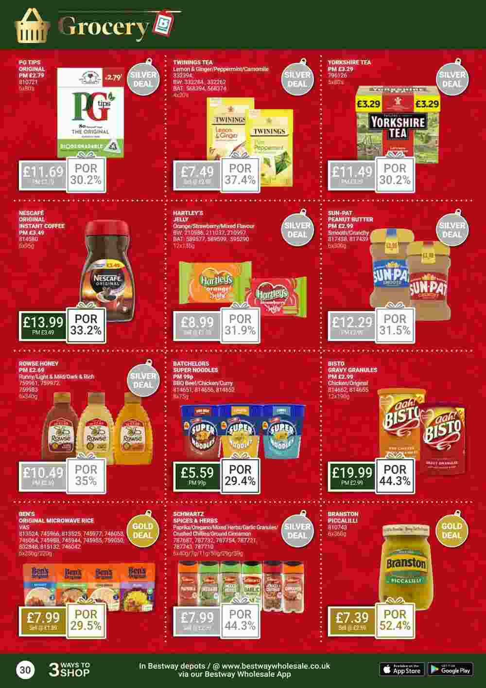 Bestway offers valid from 10/11/2023 - Page 30.