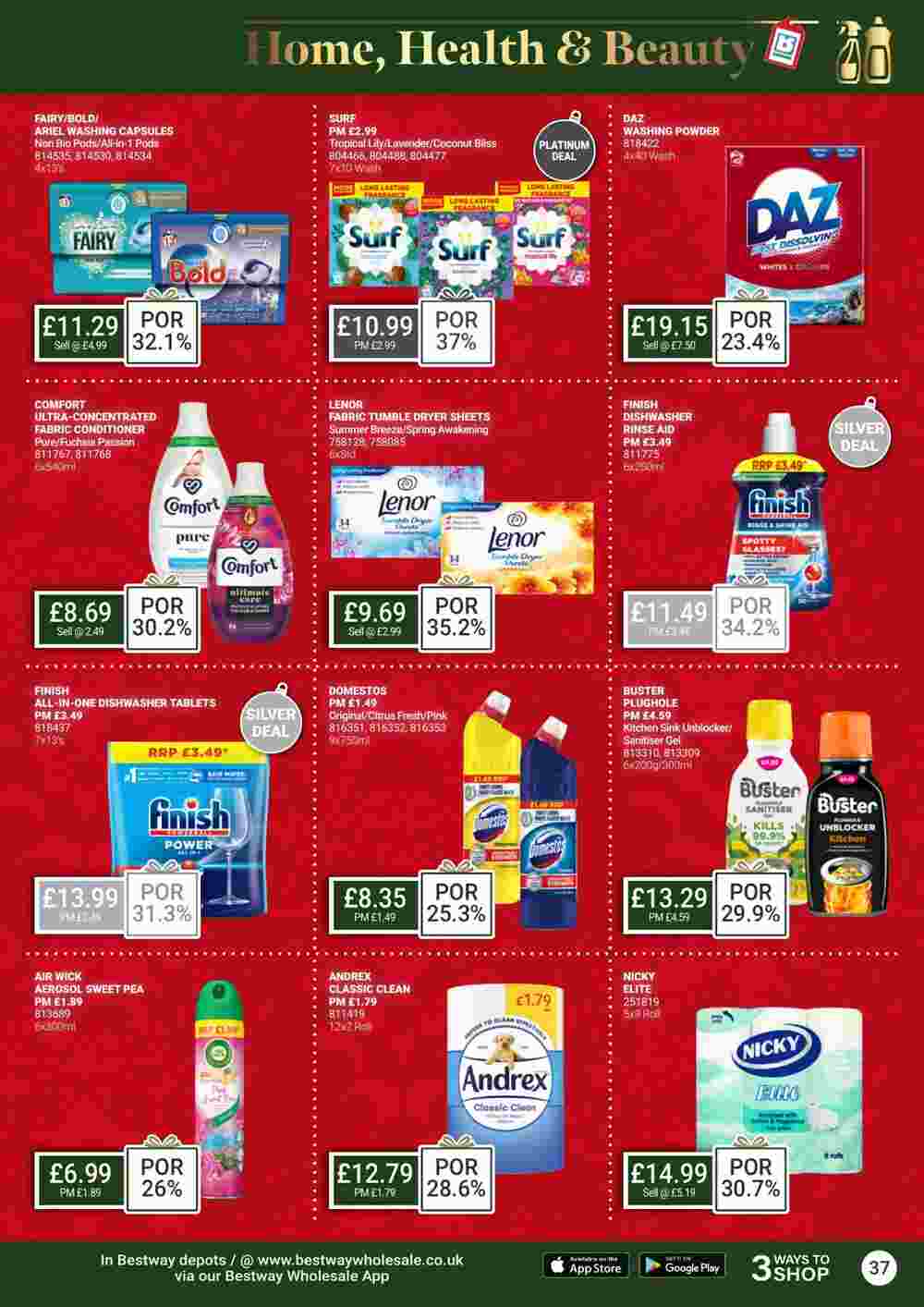 Bestway offers valid from 10/11/2023 - Page 37.