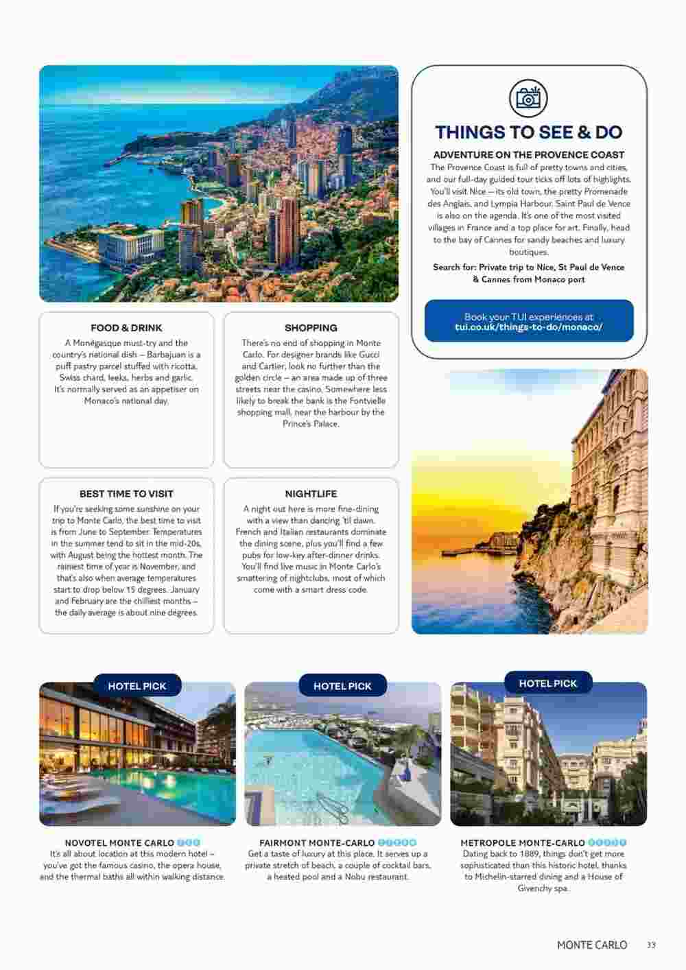Tui offers valid from 10/11/2023 - Page 33.