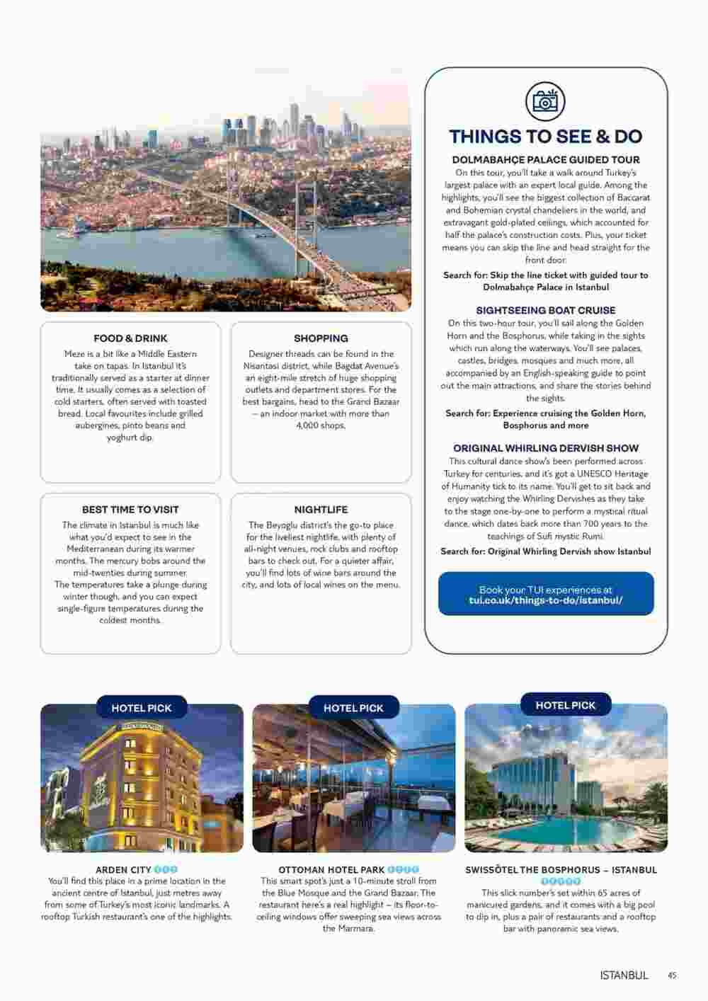 Tui offers valid from 10/11/2023 - Page 45.