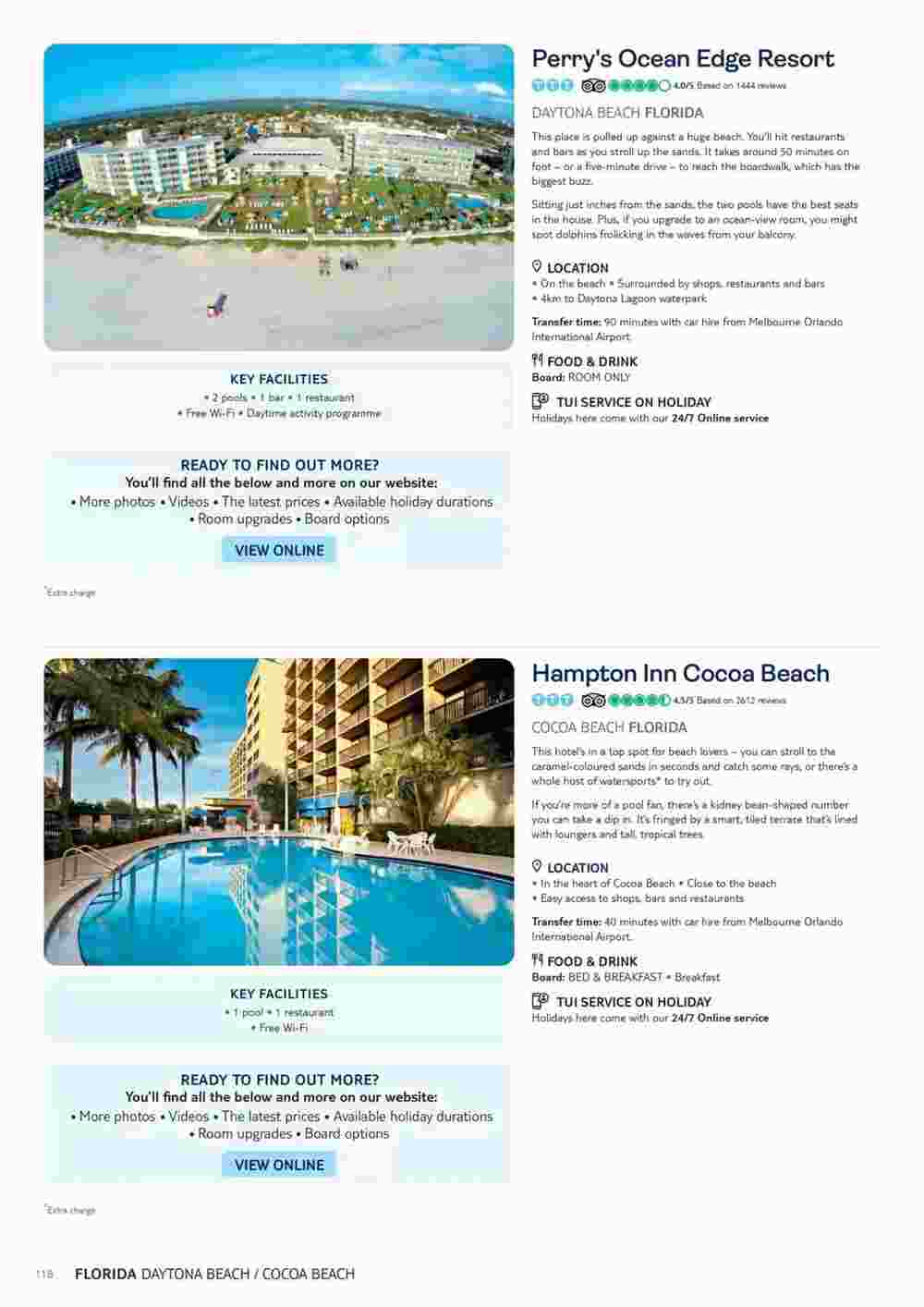 Tui offers valid from 10/11/2023 - Page 118.