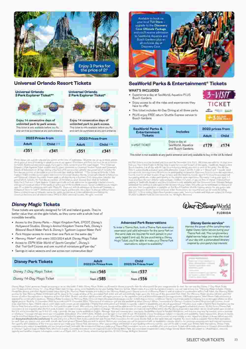 Tui offers valid from 10/11/2023 - Page 23.