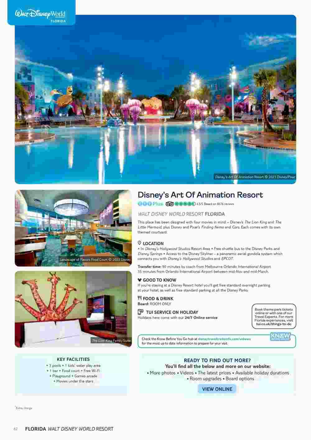 Tui offers valid from 10/11/2023 - Page 62.
