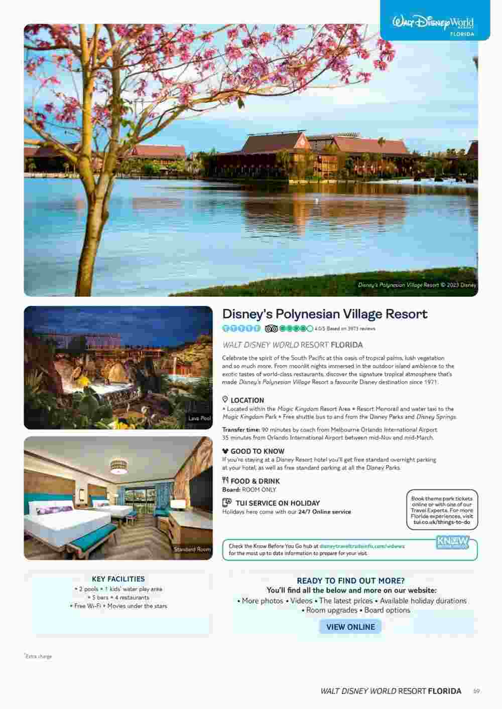 Tui offers valid from 10/11/2023 - Page 69.