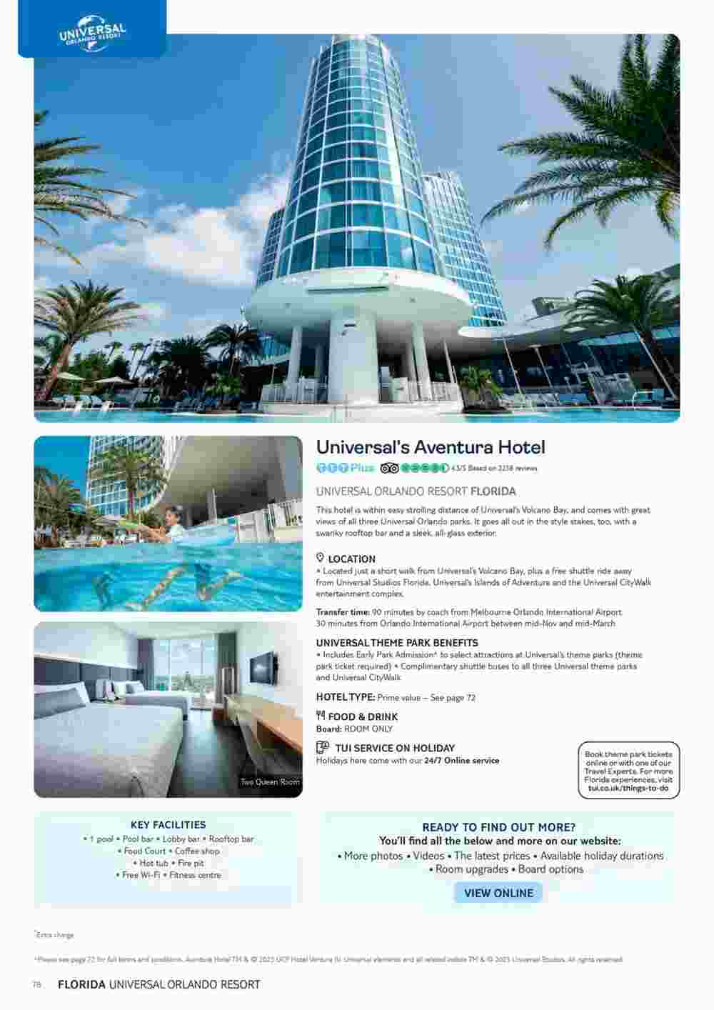 Tui offers valid from 10/11/2023 - Page 78.