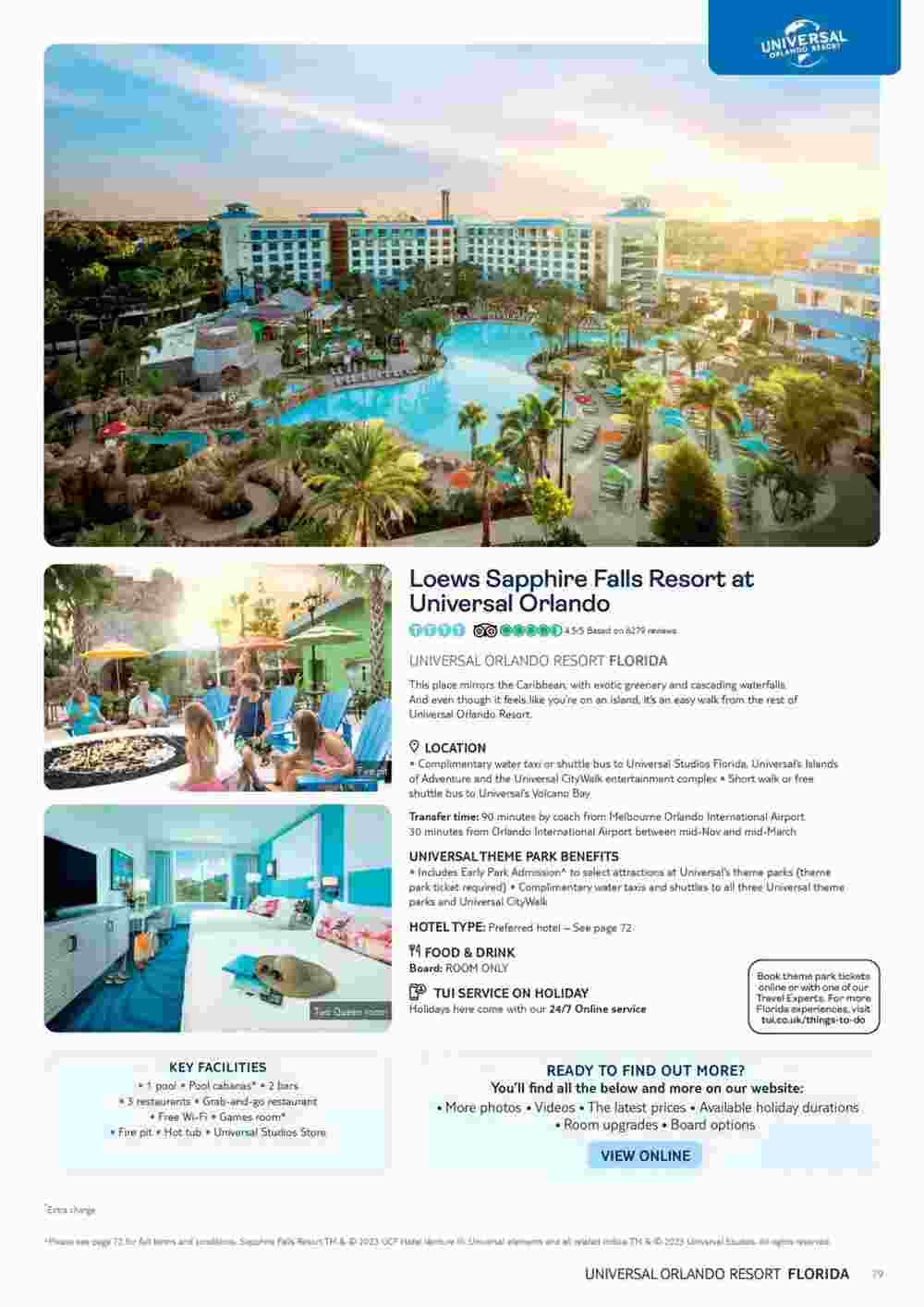 Tui offers valid from 10/11/2023 - Page 79.