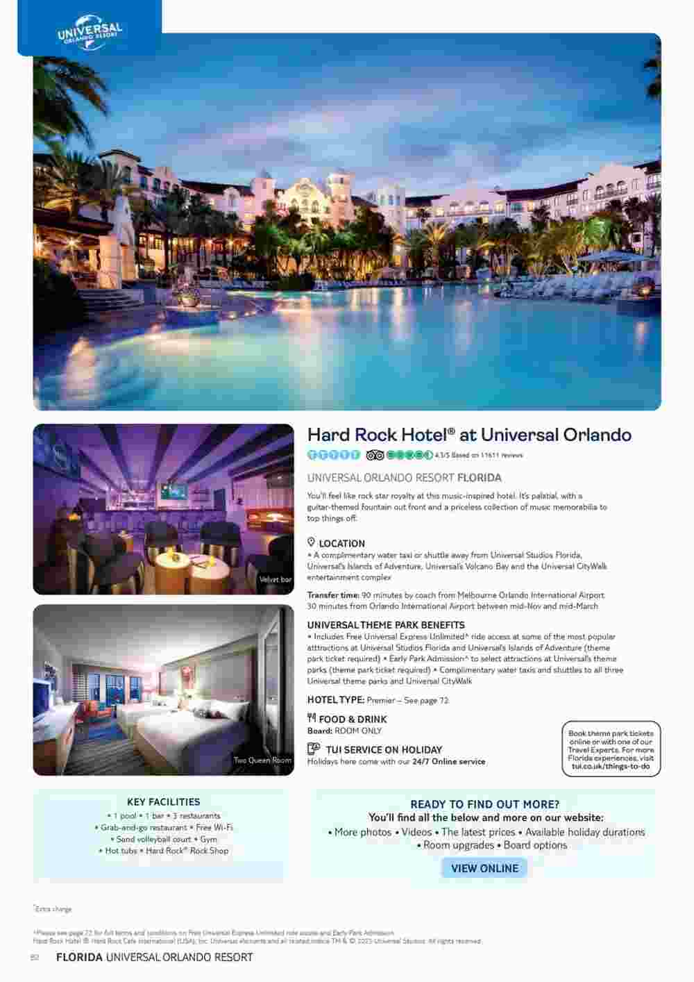 Tui offers valid from 10/11/2023 - Page 82.