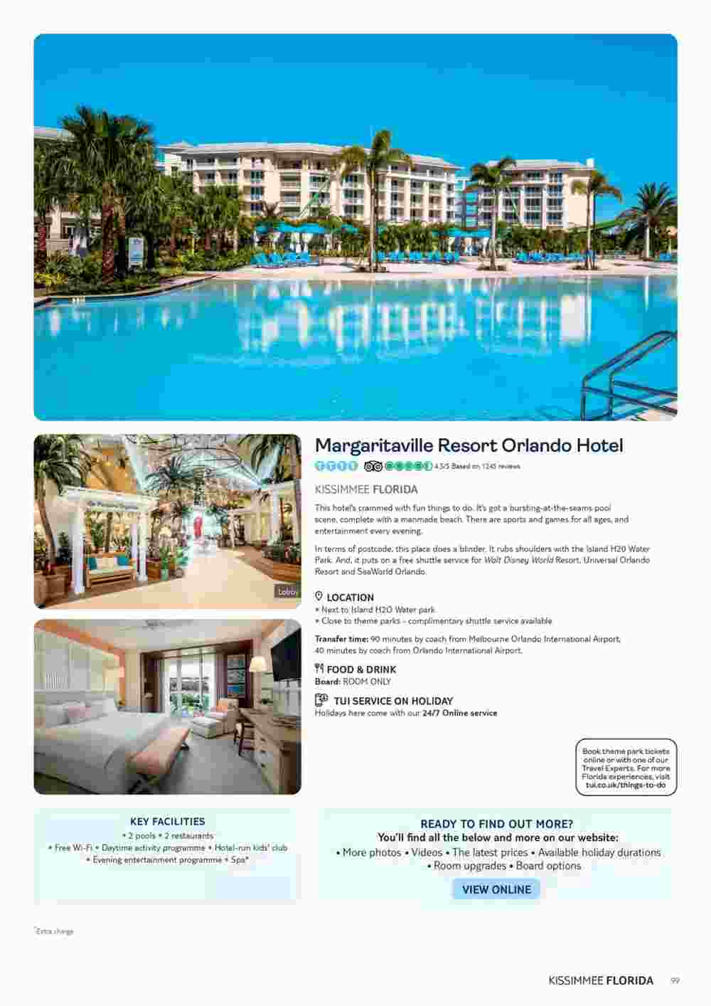 Tui offers valid from 10/11/2023 - Page 99.