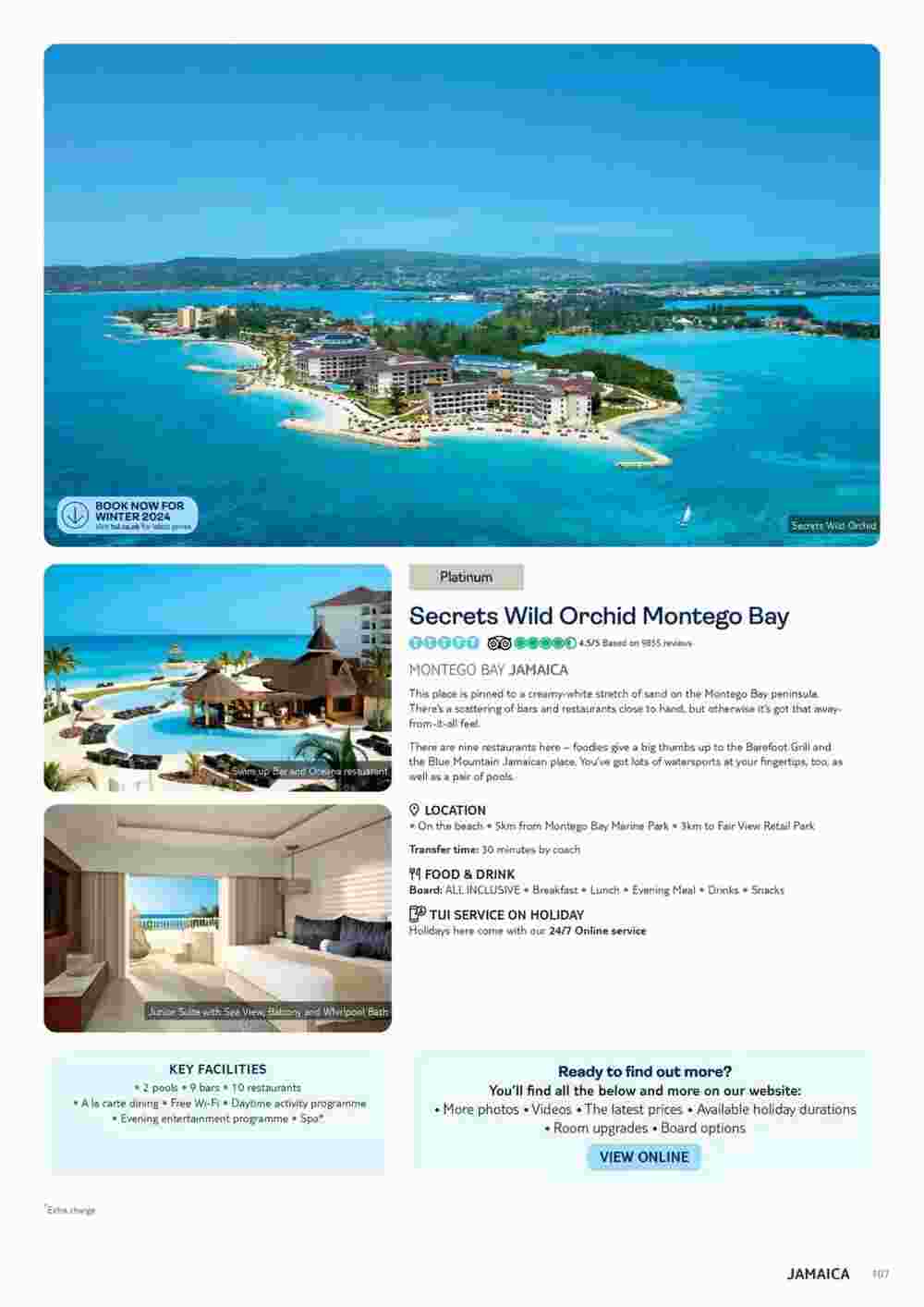 Tui offers valid from 10/11/2023 - Page 107.