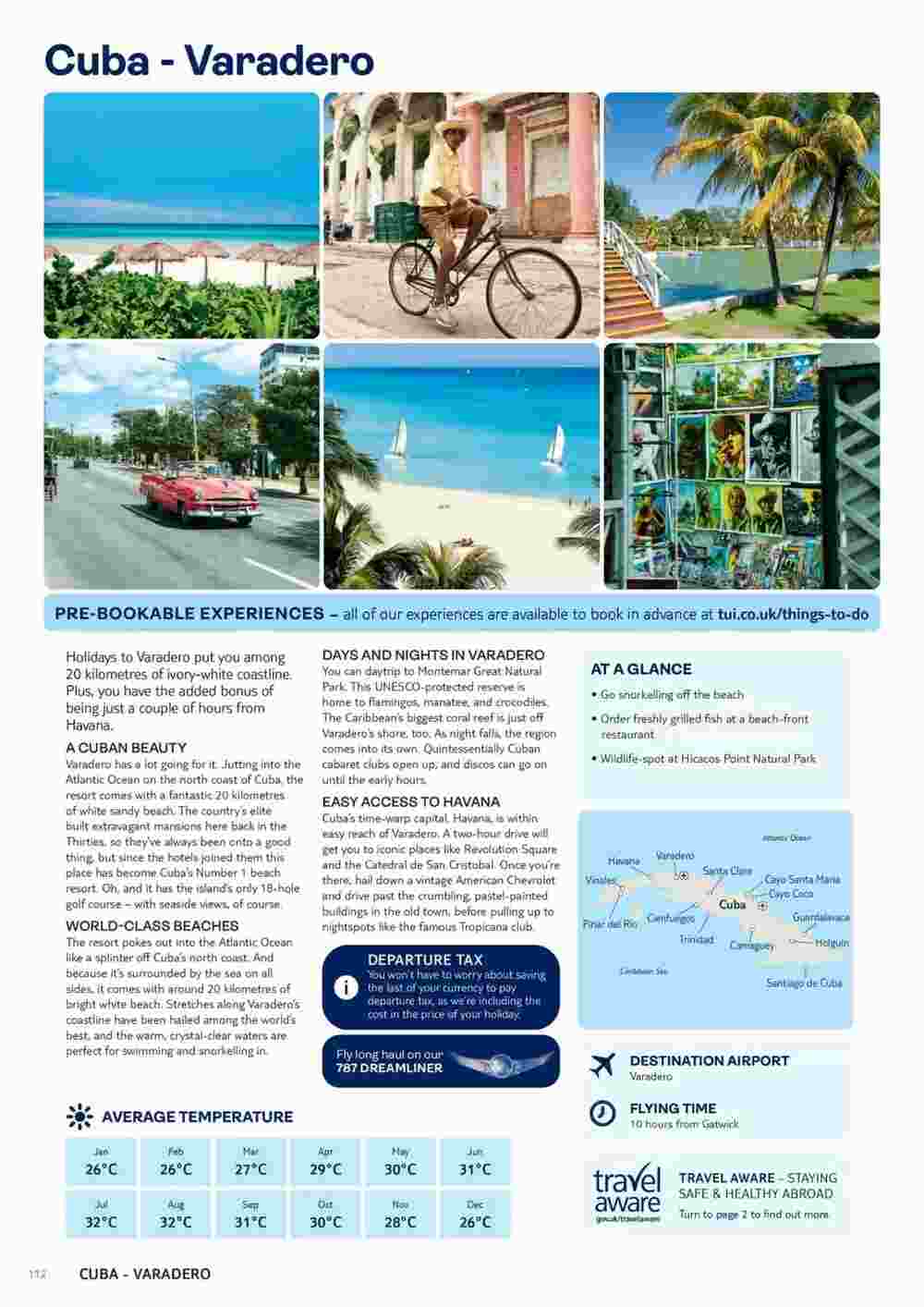 Tui offers valid from 10/11/2023 - Page 112.
