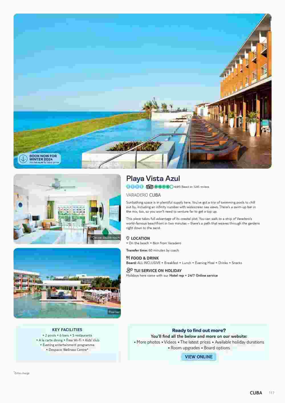 Tui offers valid from 10/11/2023 - Page 117.