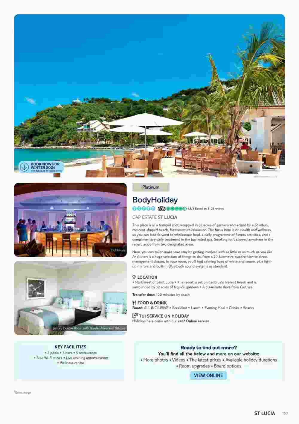 Tui offers valid from 10/11/2023 - Page 153.