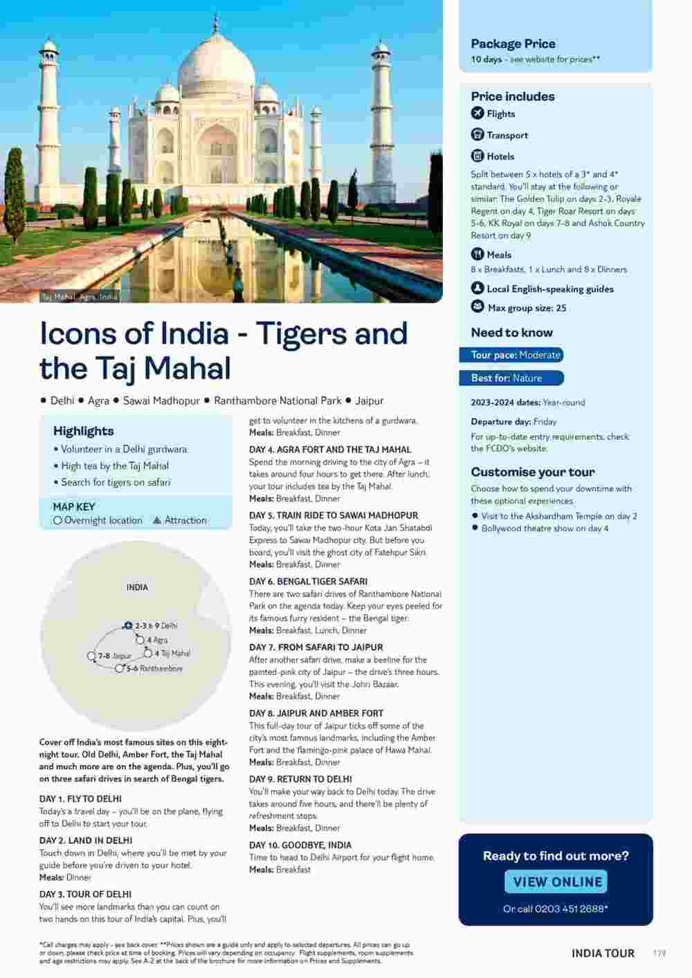 Tui offers valid from 10/11/2023 - Page 179.
