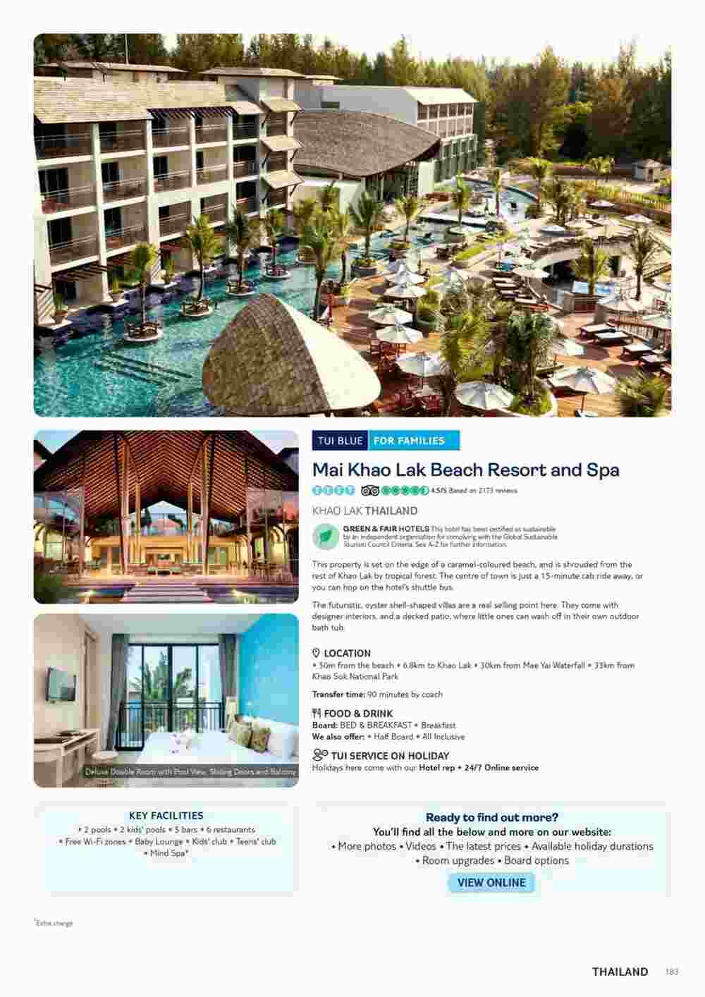 Tui offers valid from 10/11/2023 - Page 183.
