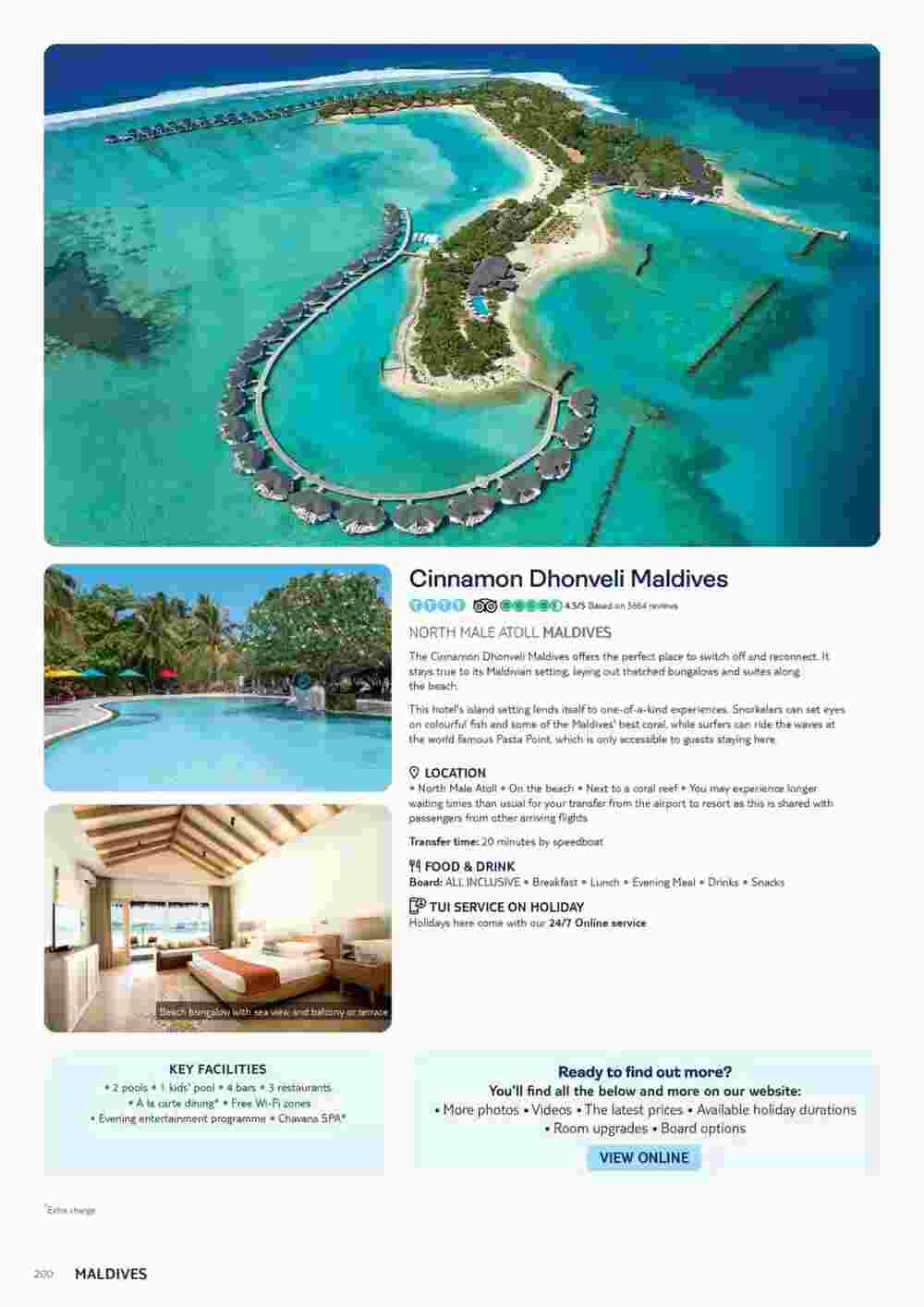 Tui offers valid from 10/11/2023 - Page 200.