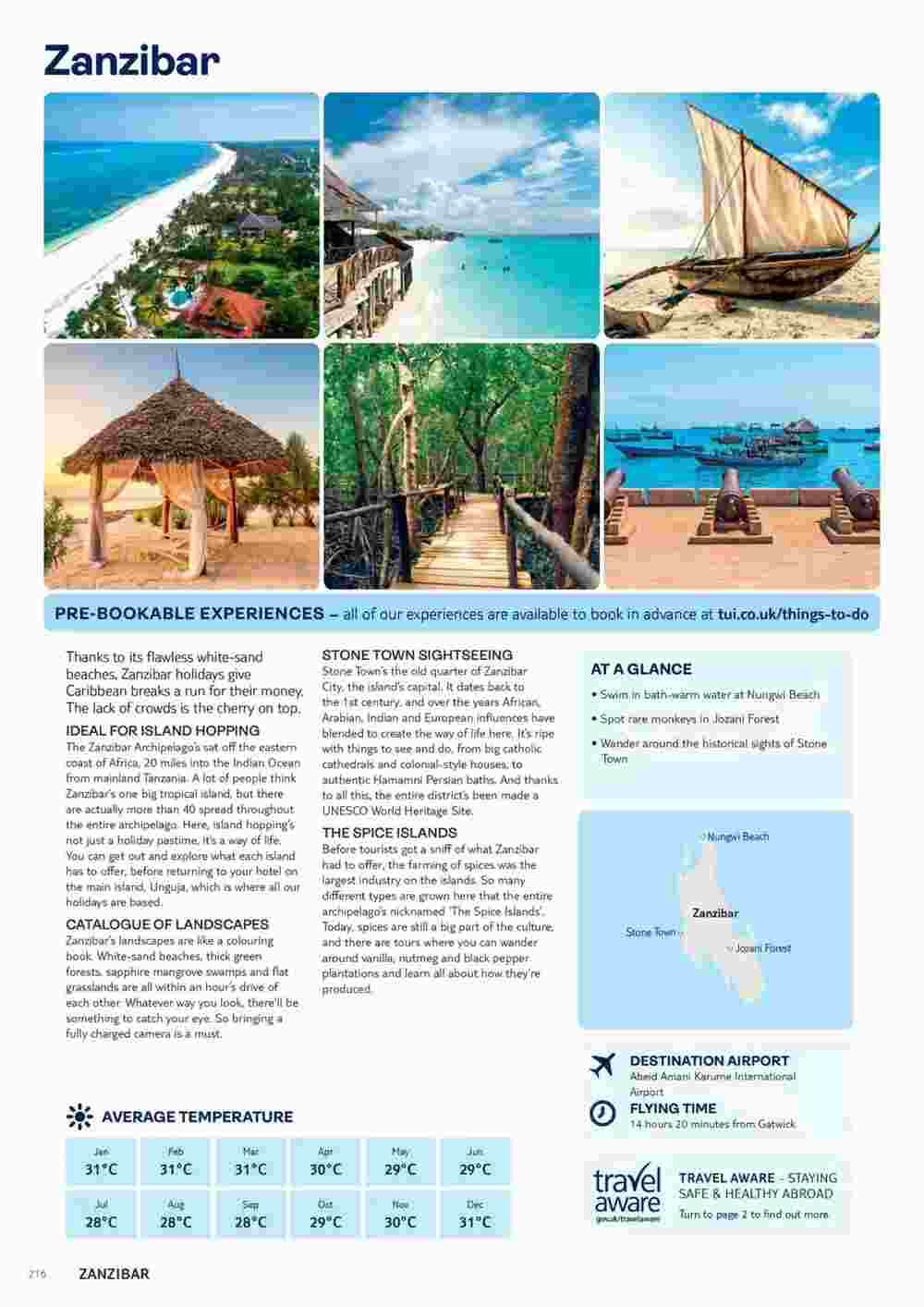 Tui offers valid from 10/11/2023 - Page 216.