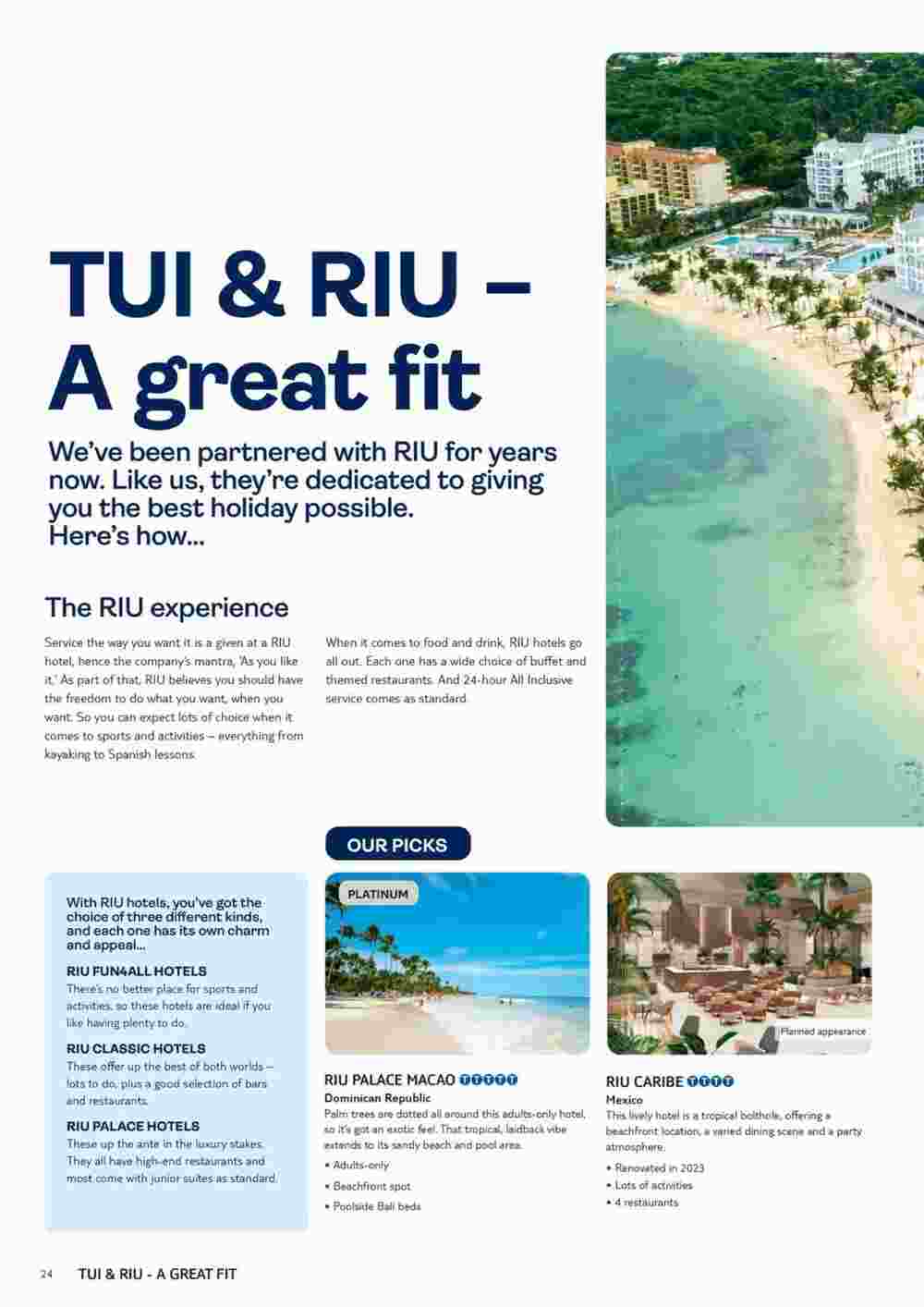 Tui offers valid from 10/11/2023 - Page 24.