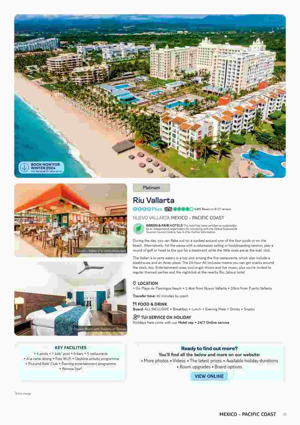 Tui offers valid from 10/11/2023 - Page 35.