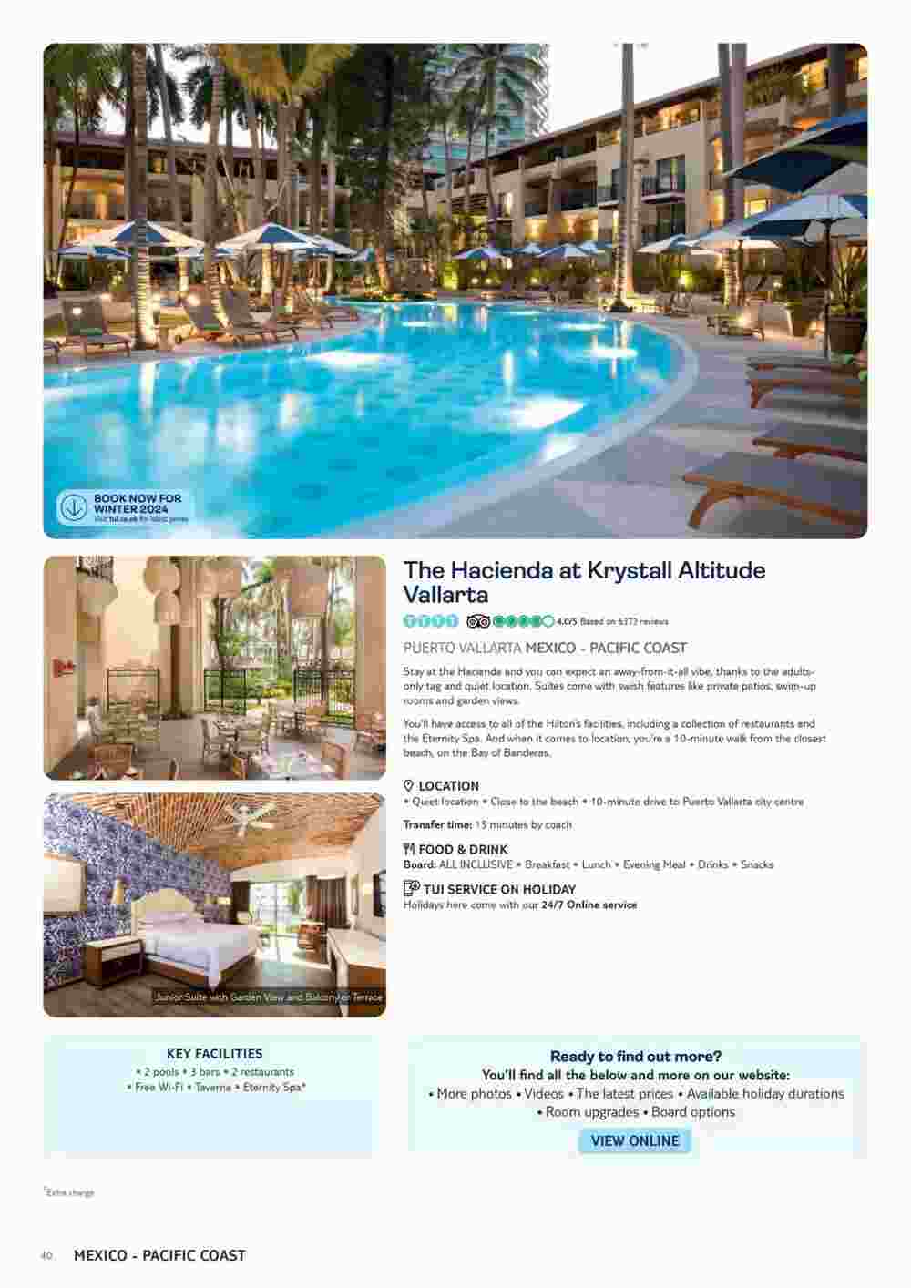 Tui offers valid from 10/11/2023 - Page 40.