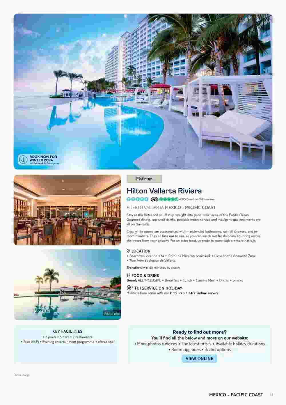 Tui offers valid from 10/11/2023 - Page 41.