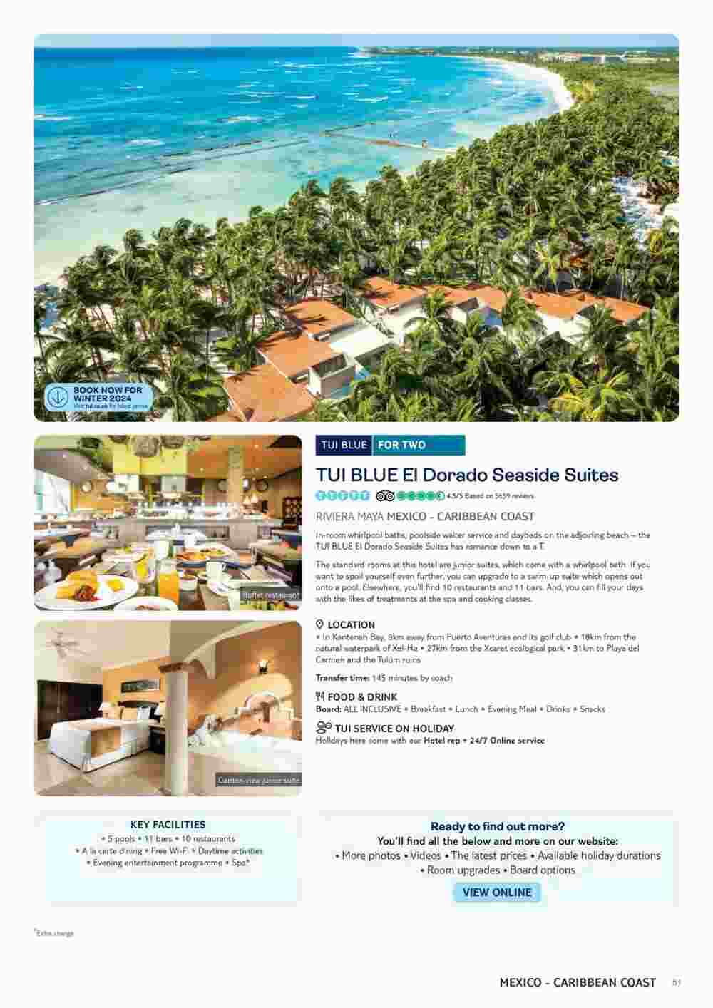 Tui offers valid from 10/11/2023 - Page 61.