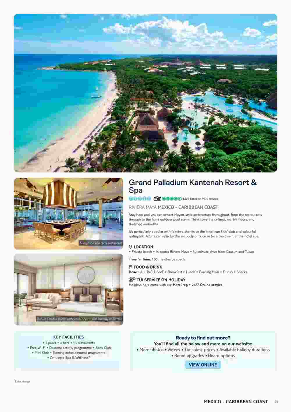 Tui offers valid from 10/11/2023 - Page 65.