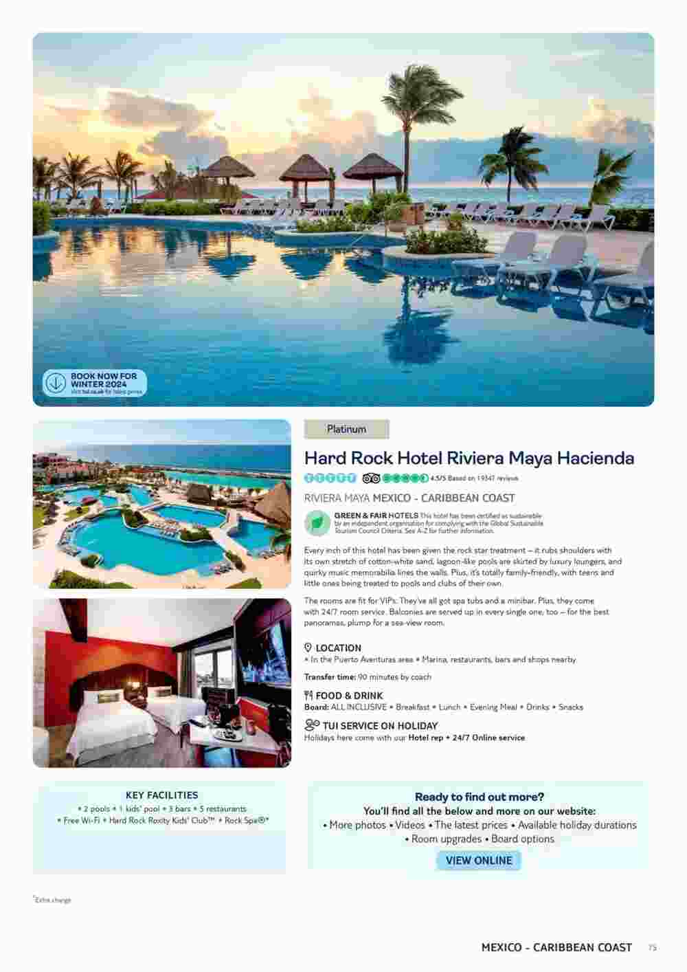 Tui offers valid from 10/11/2023 - Page 75.
