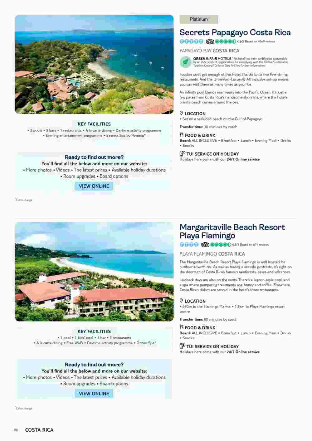 Tui offers valid from 10/11/2023 - Page 88.