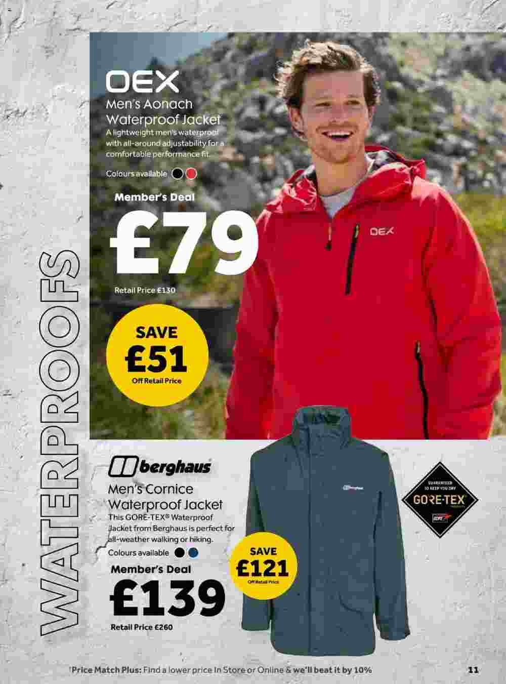 GO Outdoors offers valid from 13/11/2023 - Page 11.