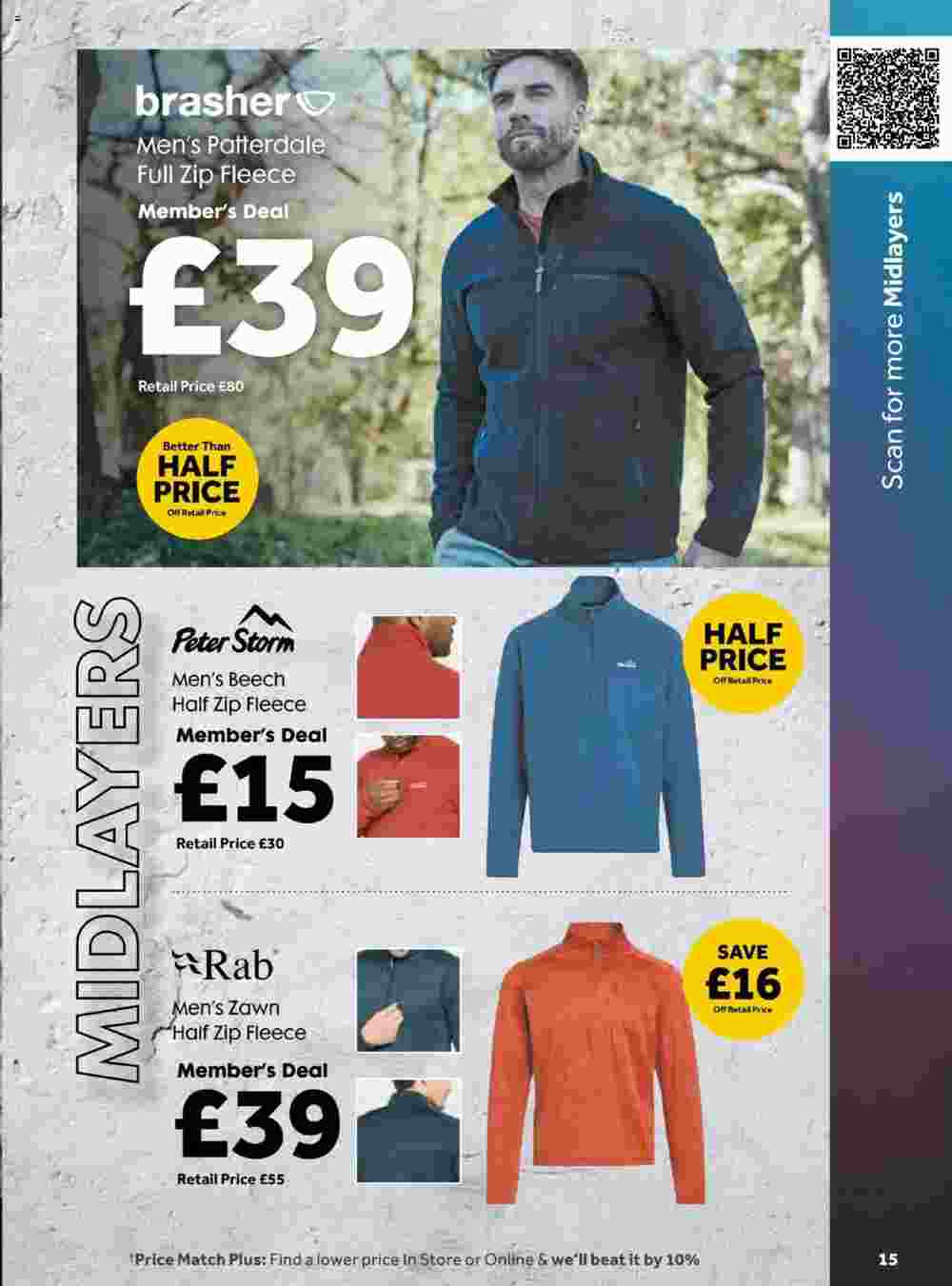 GO Outdoors offers valid from 13/11/2023 - Page 15.