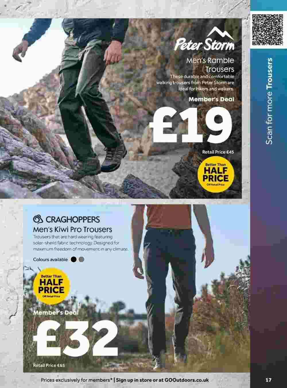 GO Outdoors offers valid from 13/11/2023 - Page 17.