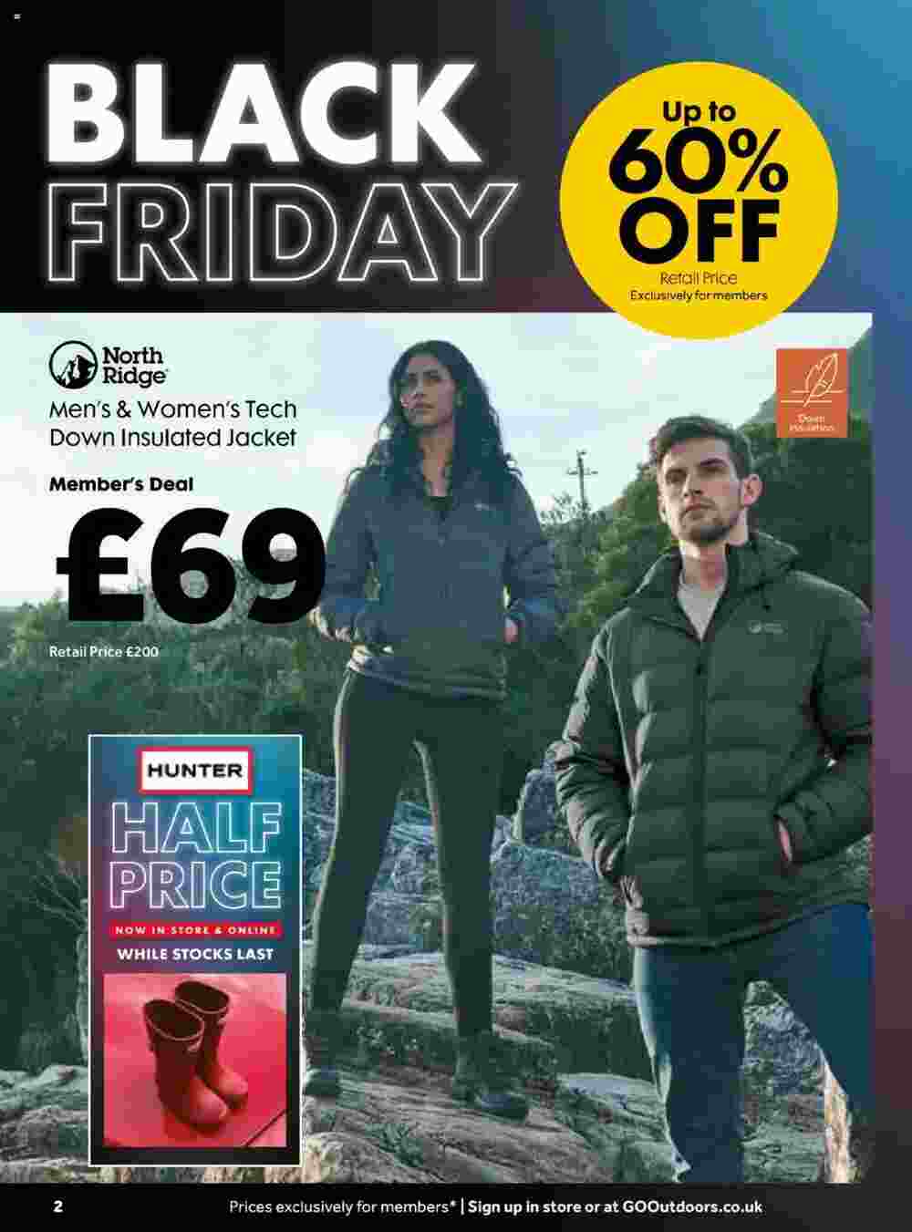 GO Outdoors offers valid from 13/11/2023 - Page 2.