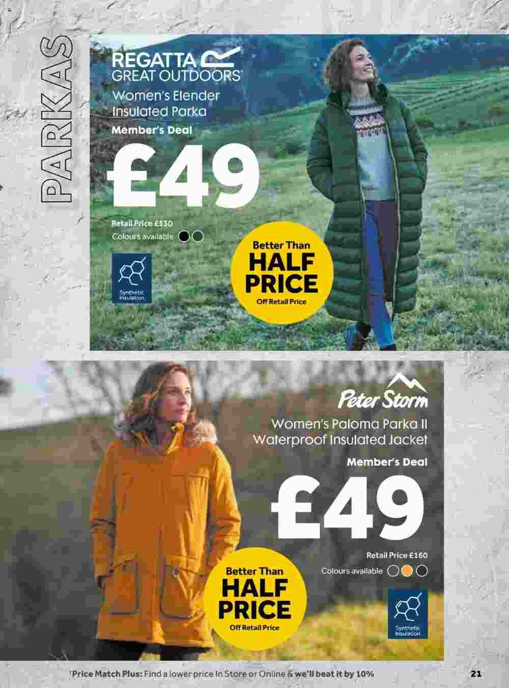 GO Outdoors offers valid from 13/11/2023 - Page 21.